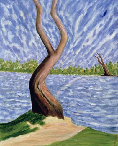 Amor Frustrado (óleo sobre linho) de Patricia Contemporary Artist Eyre